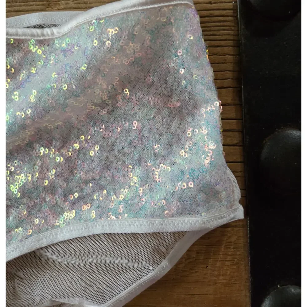 Victoria's Secret Dream Angels Sequin Pushup w/o Padding Bra Panty Set 36B/Small